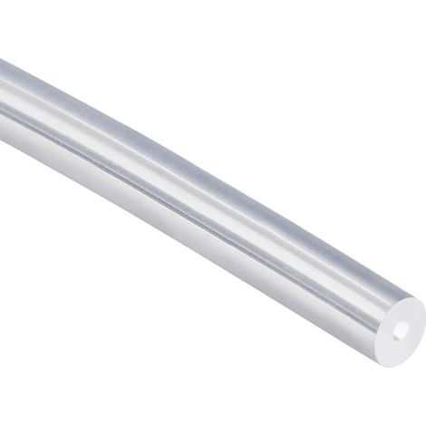 Silicone Hose 1 mm ID x 4 mm OD 5 m Flexible Silicone Rubber Tube Air Hose Water Tube for Pump Transfer Transparent (1/4)