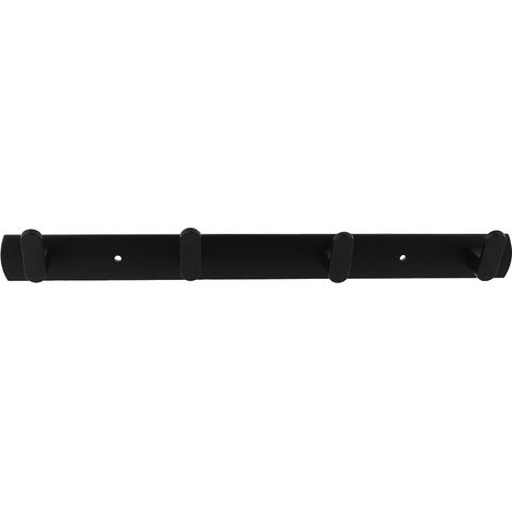 Wandgarderobe aus Edelstahl mit 4 Haken, Taschenhalter und Handtuchhalter für Badezimmer, Küche und Schlafzimmer (1/5)