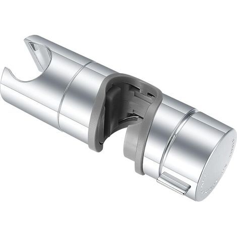 Supporto per doccetta sostituibile, supporto per soffione doccia in ABS cromato, diametro regolabile da 18 a 25 mm (1/5)