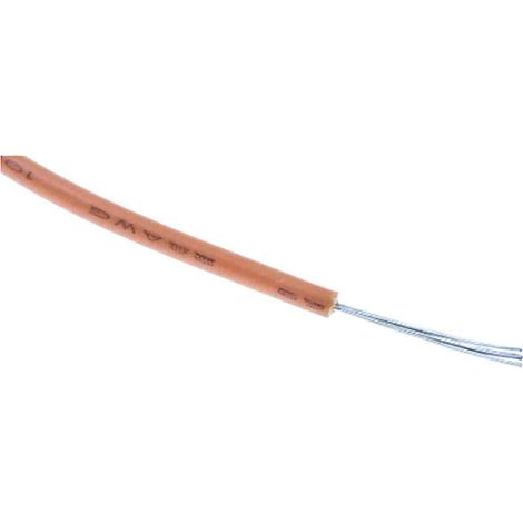 Fil de câblage électrique RS PRO, 0,51 mm², Orange, 20 AWG, 305m, 300 V ( Prix pour Bobine de 305 Mètres )