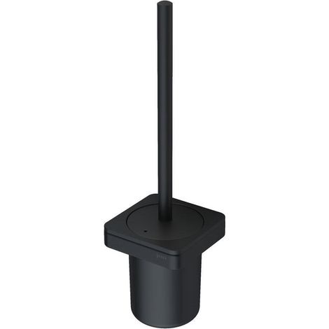 Geesa Frame Brosse de toilettes avec support Noir (tête de brosse noire)