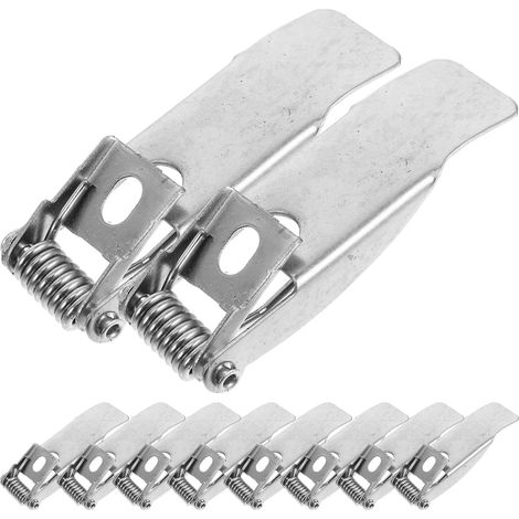 Pinces de tension à ressort en fer Healeved (lot 10) pour plafonniers et lampes panneaux, clips (1/5)