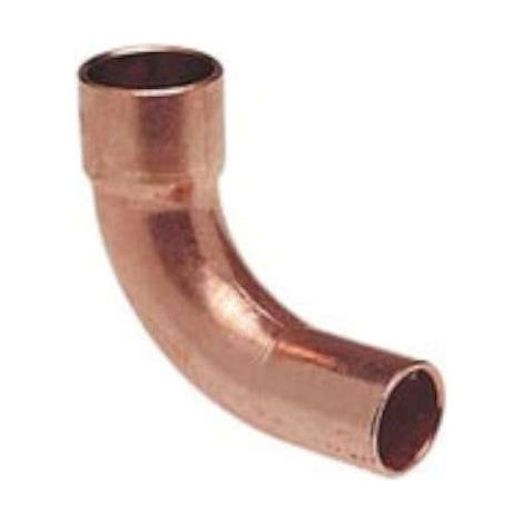 Raccordo rame conex 9607 gomito 90 gradi 7 cm
