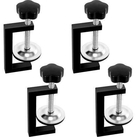 4 Pièces Support de Fixation en C, Universelles Réglable Serre Joint Pince C, Pinces en C Pour Le Travail du Bois pour Soudage Charpentier Montage Domestique