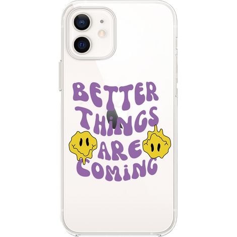 Custodia flessibile in silicone trasparente per iPhone 12 Mini, cose migliori stanno arrivando (1/5)