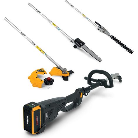 MOWOX MULTI FUNCION 40 V. INCLUYE CABEZAL Y CUCHILLA CORTADORA, PODADORA, CORTASETOS Y TUBO DE EXTENSION. NO INCLUYE BATERIA NI CARGADOR (1/4)