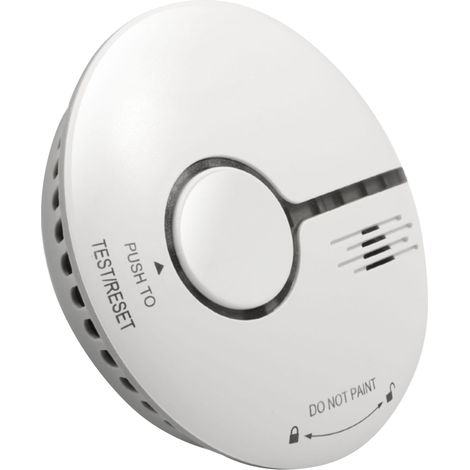 Détecteur de fumée Wi-Fi, alarme incendie intelligente, système de sécurité sans fil, application Smart Life Tuya, contrôle de la maison connectée pour la cuisine, le magasin, l'hôtel ou l'usine. (1/3)