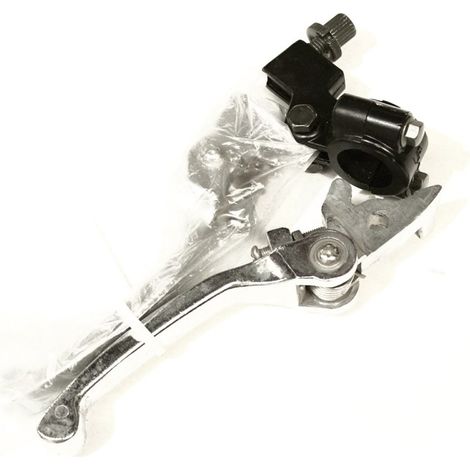 Maneta de freno y embrague ajustable de aluminio para PitBikes (1/5)