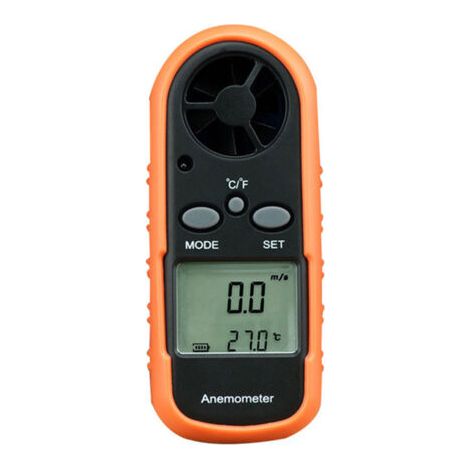 Anémomètre ET816 - Mesure de la force, de la vitesse et de la température du vent - Anémomètre numérique portable multivariable (1/5)