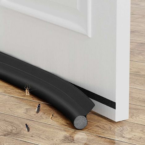 Door Bottom Seal, Door Seal, Sound and Thermal Insulation Sealing Strip, Dust, Wind and Insect Resistant Door Bottom (1/5)