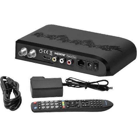 Compatible avec le récepteur satellite V8 Ultra 4K HD, prend en charge les formats DVB-S/S2/S2X, DVB+T/T2/ISDB-T/câble/ATSC-C, fabriqué par FunCam UK. (1/5)