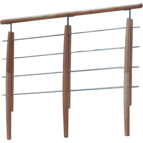 Minka Brüstungsgeländer für die Raumspartreppen Home, Classic, Home Turn und Classic Turn Untergurte Buche 3m