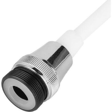Prolongateur de robinet - - Rétractable - Plastique - Blanc (1/4)