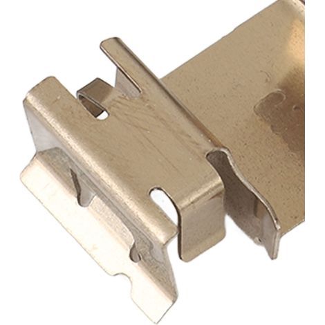 Montagesatz für hintere Bremsbeläge BPF1298A mit Clips und Belägen für Mondeo MK3 2003-2007