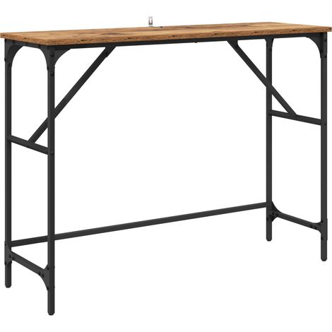 Maison Exclusive - Mesa Consola Madera vieja 100 x 32 x 75 cm Mad