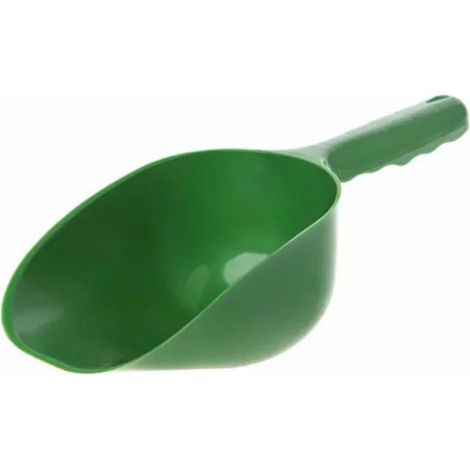(vert) 1 pelle de jardin multifonctionnelle en plastique, outil pratique pour remuer la terre, composter, planter, creuser et arroser (1/5)