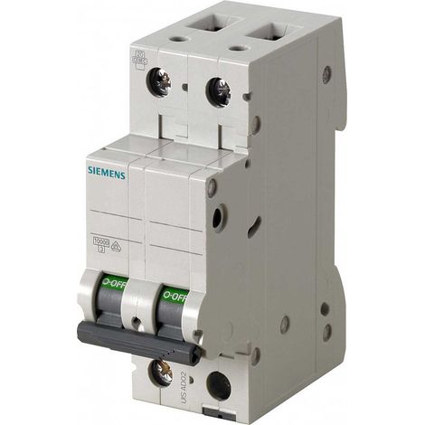 Interruttore Automatico Magnetotermico Siemens 20A 1P+N 6KA 2M 5SL6520-7
