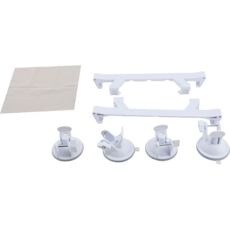 Support à ventouse robuste pour mini antenne parabolique, à installer sur le toit ouvrant d'une voiture. (1/5)