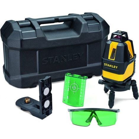 Laser-Multilinien-Niveau - STANLEY - STHT77524-1 - Batterien - grün