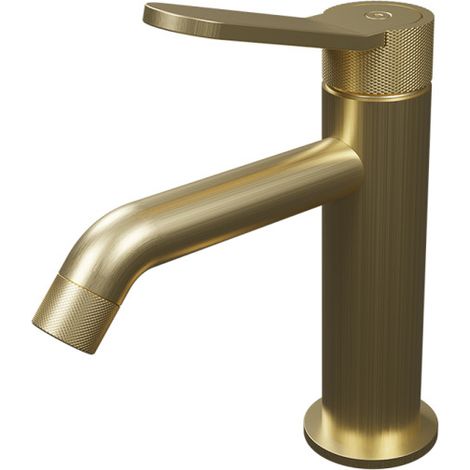 Mitigeur lavabo avec vidage up&down Or Brossé East Side - CRISTINA ONDYNA ES22096P (1/2)