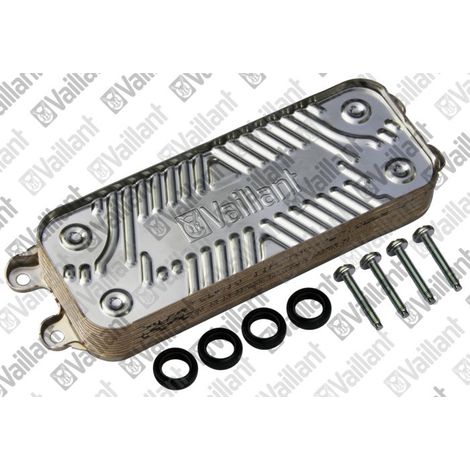 Vaillant – Échangeur thermique 13 plaques – Longueur 1000mm – Largeur 300mm – Pour installations industrielles – Technologie de transfert de chaleur optimisée