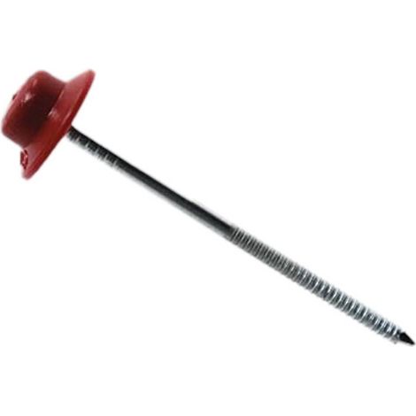 CHIODO PER FISSAGGIO LASTRA BITUMATA 'ONDULINE' lunghezza 60 mm - colore rosso