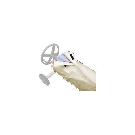 Couverture Enrouleur Piscine En Tissu Imperméable, Housse De Protection Solaire tanche Couverture De Protection Enrouleur Pare-Soleil, Anti-Poussière, Pour Jardin Extérieur——550×96cm