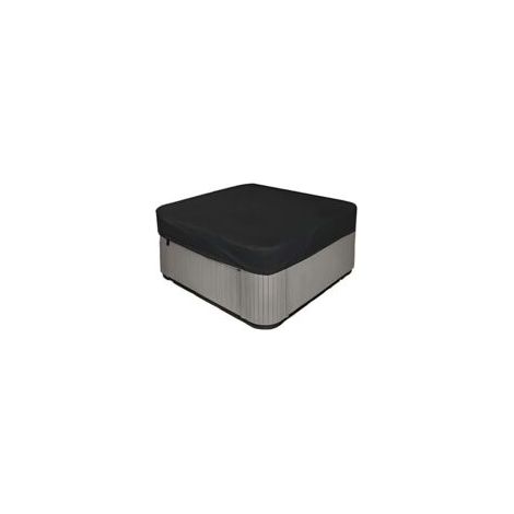 Housse de jacuzzi carrée 210D très résistante et imperméable - Protection UV - 220 x 220 x 90 cm (L x l x H) - Noir - RWChemin de table