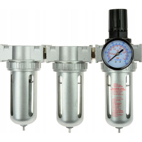 Geko Filtro de aire deshumidificador triple 80 ml aluminio