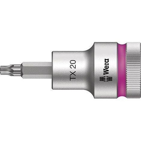 Sockets 1/2 "Funzione 60 Millimetri T20X Manutenzione Wera