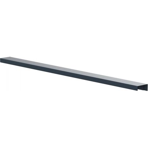 SUPPORTO MAGNETICO PER LUCI ANTRACITE PER FIORIERE DA 100CM (1/4)
