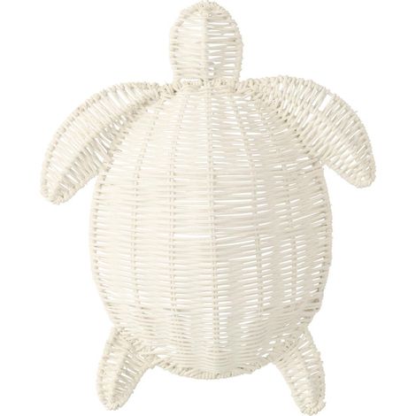 Déco Murale Tortue "Porfirio" 31cm Blanc Cassé (1/4)
