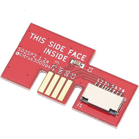 Carte mère pour lecteur de cartes micro-mémoire, haute qualité, stockage professionnel, rouge (1/5)