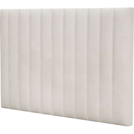 Cabecero de Cama 165 cm Bursa dormitorio Beige moderno tapizado tejido poliéster no desenfundable material poliéster 165x120x8 cm