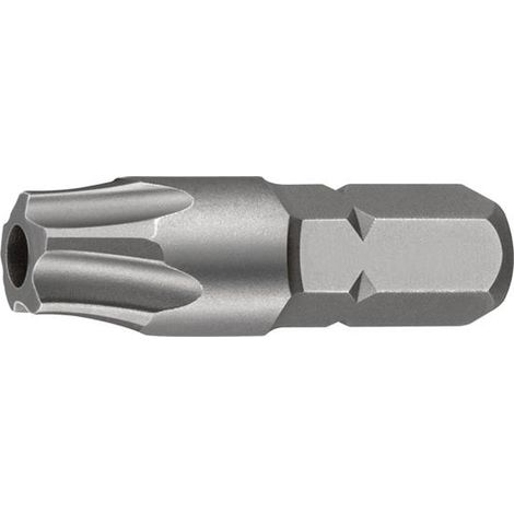Stahlwille 5-Stern Bit-Schraubendrehereinsatz 6kant C 6,3 L.26mm, TPI10 (1/2)