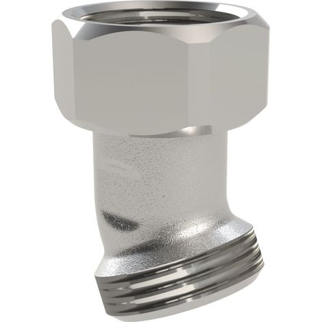 Kemper Schlauchverschraubung für Wandschränke TRESOR, Figur G3101 210 07, 22, 5 grad, für TRESOR, G310121007015KP