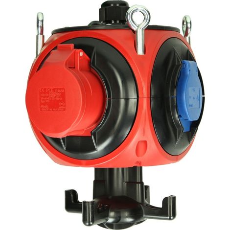 Distributeur à suspendre Pagasus 1x CEE 16A 3x prises Schuko