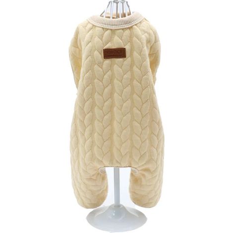 Tuta Cosy Giallo 25 cm: Tuta pigiama per cani modello Cosy colore Giallo