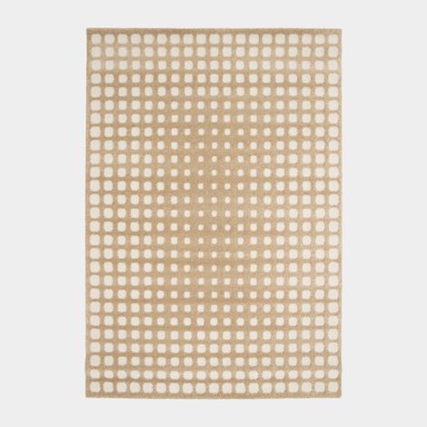 Tapis de salon en relief - Art Abstrait - Caramel - 160 x 230 cm (1/3)