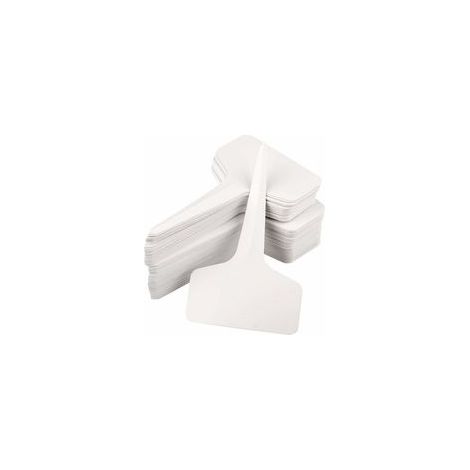 Lot de 100 étiquettes de plantes en plastique imperméable 10x6cm – Anti-UV et réutilisables – Marqueurs pour jardinage intérieur et extérieur (1/5)