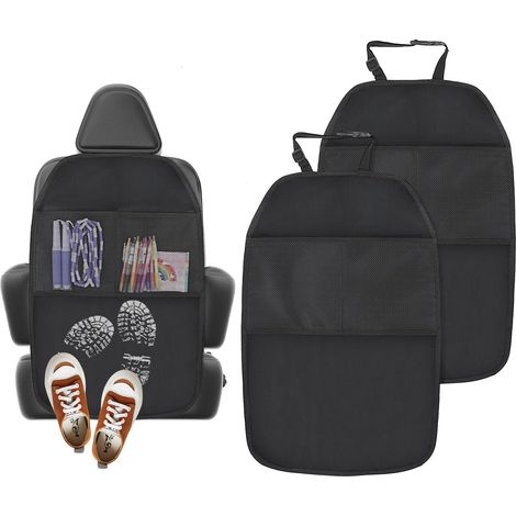 CCYKXA Car Seat Back Protectors, Child Car Organizer, Waterproof and Dirt-Resistant Child Back Seat Protectors for Children and Dogs (1/5)