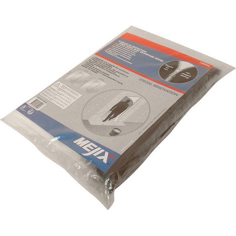 Kit de protección de puerta MEJIX 180090 220x112 mm en U con cremallera (1/2)