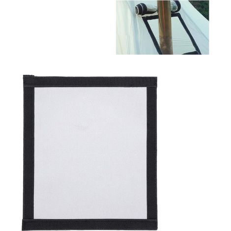 Anillo protector ignífugo para estufa de tienda de campaña, 24x34 cm, Anillo protección ignífugo altamente resistente fuego chimenea estufa leña (1/5)