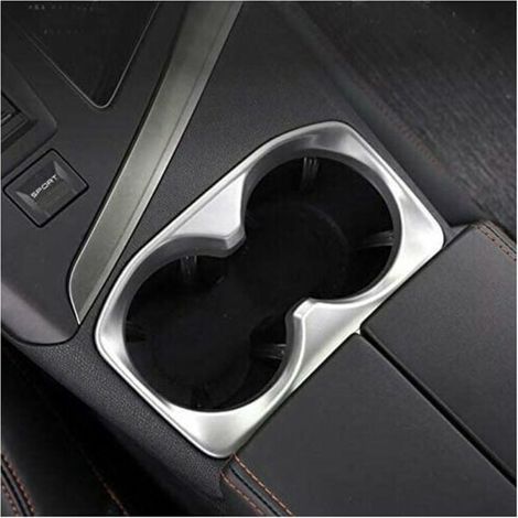 YMYNY Bord de garniture intérieure de support de verre ABS mat pour accessoires de voiture PG 3008 GT / 5008 2017-2022