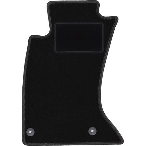 Tapicería negra mate para el asiento del conductor para: Lexus IS II 4WD sedán (2005-2013)