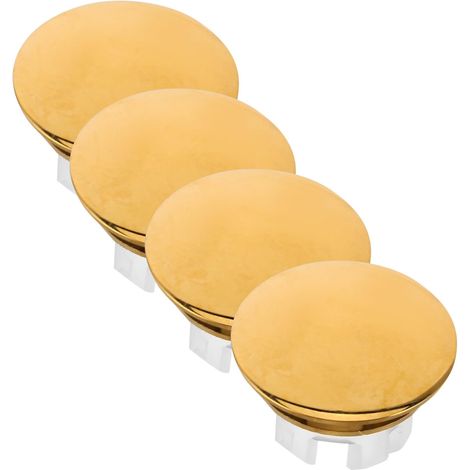 4 Pièces Bague de Décoration Débordement Évier Laiton Cache Trou Rond pour (1/5)
