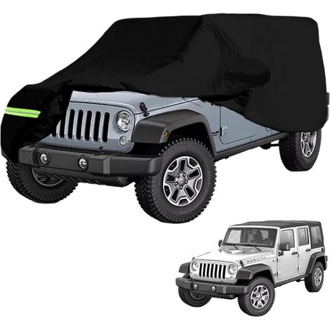 Housse De Voiture Imperméable pour 4 Portes, Anti UV, pour Extérieur Et Intérieur, pour 4 Portes, Couverture De Garage Complète Hiver Toutes Saisons (1/5)