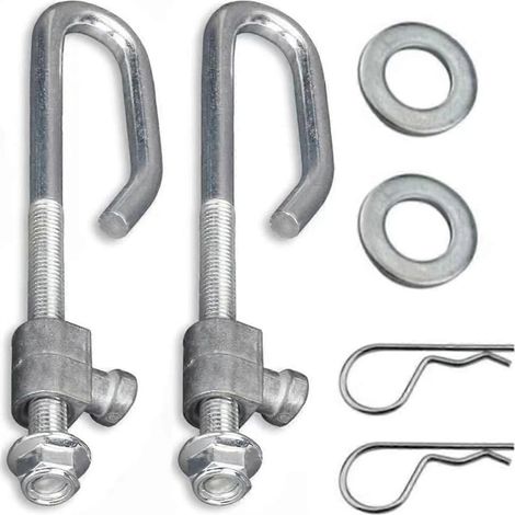 Kit de tiges de suspension pour relevage de plateau de coupe GX24864 GX21718 pour John Deere, lot de 2 (1/5)