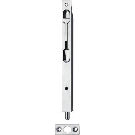 DENI Rohrkantriegel 9272,mit Hebel 20x400mm,Hub15mm Stahl,silber (1/2)