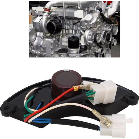 Accessoires pour groupe électrogène triphasé à essence AVR-7KW : régulateur de tension automatique et stabilisateur de tension (1/5)